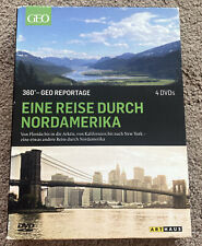 EINE REISE DURCH NORDAMERIKA/360?-GEO REPORTAG -   4 DVD