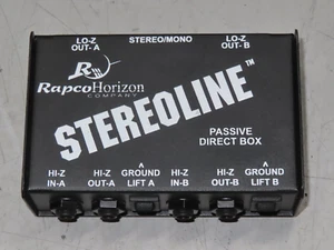 Rapco Horizon STL-1 Stereo Line Direct Box - Picture 1 of 3