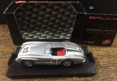 Brumm 1.43 R189 Mercedes 300 SLR Winner Targa Florio 1955 Moda-Collins - Imagen 1 de 2