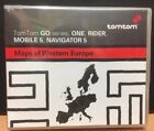 Maps Of Western Europe Tomtom Go Series Navigator 5Onerider Mobile 5 Neu