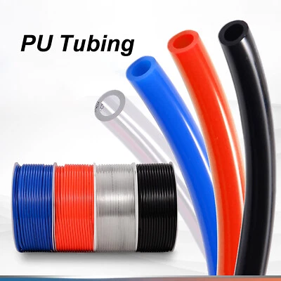 Polyurethane Flexible Tubing Pneumatic PU Pipe Tube Hose - Air Chemical Fuel Oil - Image 1 of 4