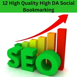 12 High Quality Manual High DA Social Bookmarking | Off Page Seo - Picture 1 of 1
