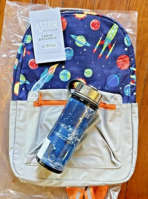 Pottery barn School Star Wars trek Backpack water space boy disney travel set . - Image 1 of 4
