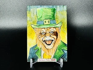 Tarjeta de boceto de locura mitolígica tifón de Namli Romo 1/1 The Leprechaun - Imagen 1 de 7