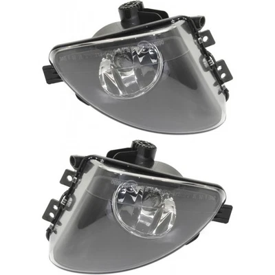 For BMW 550i GT Fog Light 2010-2015 Pair Passenger and Driver Side w/Bulbs - Imagem 1 de 3