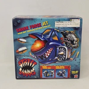 Mattel Street Sharks Shark Force Jet Fin Force Sin usar, en caja nuevo sellado de colección 1995 - Imagen 1 de 11