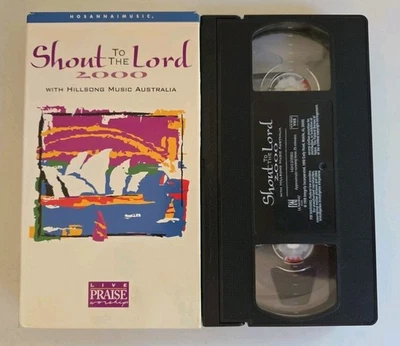 Shout to the Lord 2000 VHS with Hillsong Music Australia Hosanna Praise Worship Foto 1 de 2