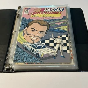 Vintage NASCAR Adventures #1-8 With Binder 1991 Vortex Comics VF/NM - Picture 1 of 11