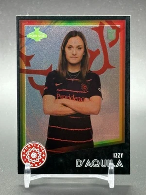 2023 Parkside NWSL Vol 1 Black Onyx #97 IZZY D'AQUILA Portland Thorns RC 1/2 - Image 1 of 2