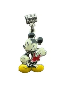 Disney Topolino Charm Collana Braccialetto con Ciondolo 1,5" - Foto 1 di 5