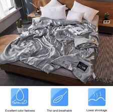 JY (L)Washable Ice Silk Summer Air Conditioning Comforter Quilt Blanket