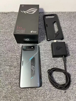 Asus ROG Phone 6D 5G Unlocked  256GB 12GB RAM Space Gray Gaming phone GOOD - Image 1 of 4