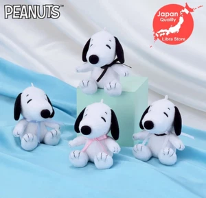 RARA mascotte di peluche Snoopy nastro da ragazza ver. 2025 Set Completo di 4 dal GIAPPONE - Foto 1 di 2