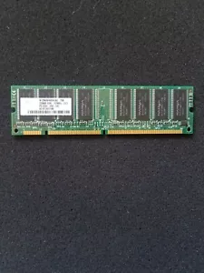 Nanya 256MB , PC-133U , SDRAM , 168 pin , Model # NT256S64V8HC0G-75B - Picture 1 of 3