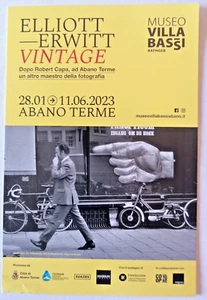 FOTOGRAFIA - MAGNUM : ELLIOT ERWITT "VINTAGE" LOCANDIN MOSTRA ABANO VILLA BASSI - Foto 1 di 2