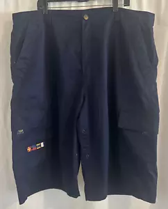 Pantalones Cortos Red Ape Talla 44 Azul Bordado Y2K Sueltos Jort Hip Hop Patinador - Imagen 1 de 9