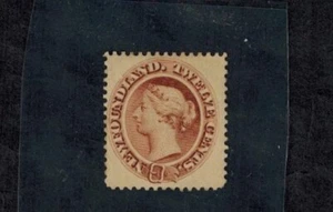 Newfoundland 1892 SG 61 Reissued 12 Cents Brown Paler Colour MHR F/VF CV L90 - Picture 1 of 2