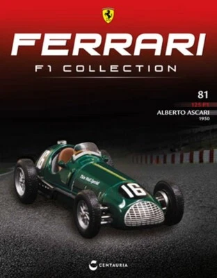 NEW IXO 1:43 F1 FERRARI 125 F1 - Alberto Ascari 1950 - Thin Wall Special +Magaz. - Immagine 1 di 3