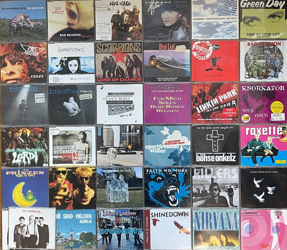 Rock Pop-Rock Soft-Rock Grunge Punk Indie Metal Maxi Single - CD Auswahl - Bild 1 von 1