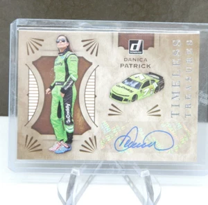Danica Patrick SIGNED Nascar AUTOGRAPH Donruss Panini Timeless Treasures Card - Picture 1 of 5
