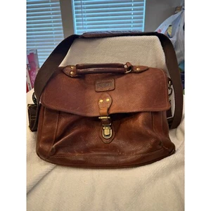 DULUTH Trading Co All-Business Case, Sattel, 100% Rindsleder, 4 Fächer - Bild 1 von 10