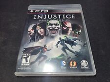 Injustice: Gods Among US sony PLAYSTATION 3 PS3 LN Perfecto Estado Completo