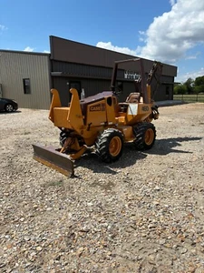 Case 460 4x4 Ride On Trencher with Backfill Blade 1770.7 Hours - Picture 1 of 11