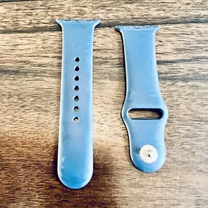 Genuine Deep Navy Apple Watch Sport Band 38mm S/M OEM Original - Picture 1 of 4