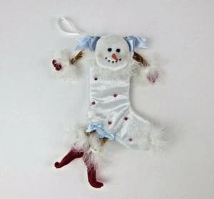 Snowman Head Christmas Stocking Christmas Ornament - Picture 1 of 4