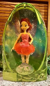 2008 Disney Fairies Tinkerbell**DISNEY STORE FAIRY "ROSETTA" BAMBOLA 12"*Nuova con scatola - Foto 1 di 7