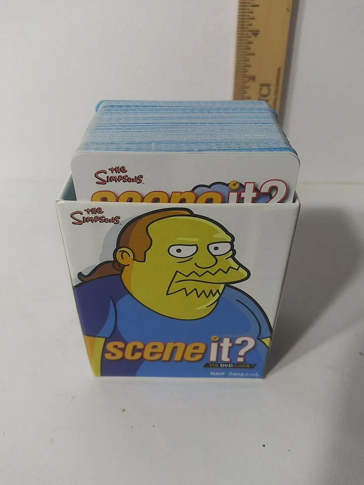 The Simpsons Scene It 2009 DVD Game Replacement Parts 175 Trivia Cards - Image 1 of 2
