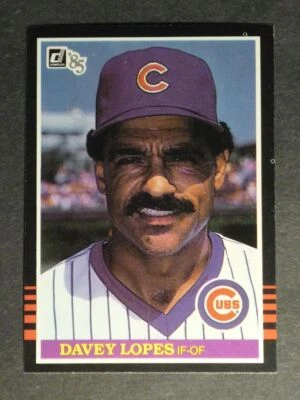 1985 Dondruss Davey Lopes #604 Cubs NM/MT OR BETTER 001 - Image 1 of 2