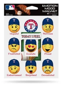 Rico Industries Rangers - Tx Emotion Mood Magnet - Picture 1 of 1