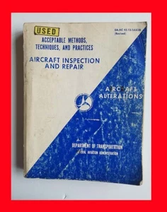 Aircraft Inspection & Repair Book Acceptable Methods Techniques Practices Manual - Picture 1 of 2
