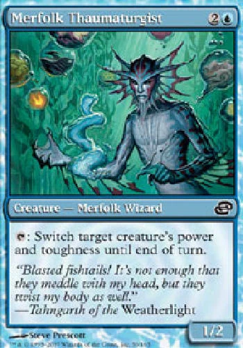 MERFOLK THAUMATURGIST Planar Chaos MTG Magic the Gathering Cards DJMagic - Image 1 of 1