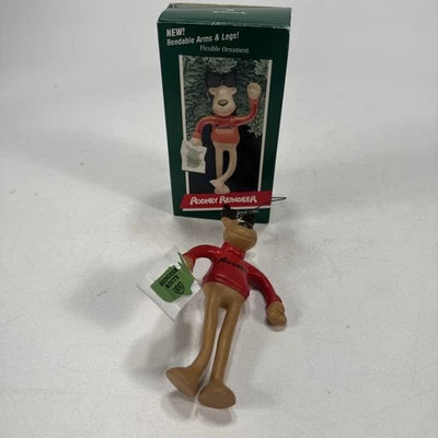 Hallmark Keepsake Ornament 1989 Rodney Reindeer Vintage Foto 1 de 4