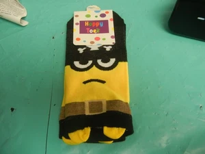 Venus Happy Toes Kids Socks Minion NEW ONE PAIR - Picture 1 of 4