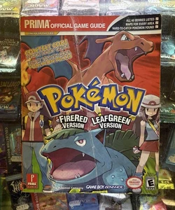 Pokemon Fuego Hoja Roja Verde Prima Guía Oficial del Juego Original Raro - Imagen 1 de 8