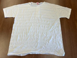 CAMISETA VINTAGE EN BLANCO PUNTO ÚNICO LOTE AL POR MAYOR A GRANEL 72 BLANCO DEADSTOCK NOS - Imagen 1 de 8