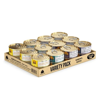 Weruva Clásico Comida para Perros Paquete Variedad Baron's Lote Comida Húmeda para Perros Latas 5.5oz Pa... Foto 1 de 4