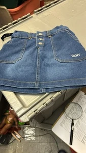 DKNY Jean Skirt 6X - Picture 1 of 3