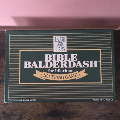 Biblia Balderdash El Hilarante Juego de Faroles Ríe y Aprende Foto 1 de 4