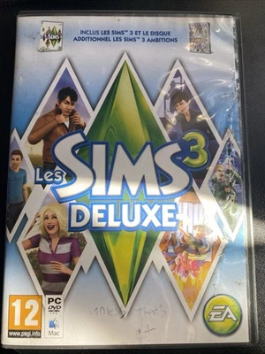 The Sims 3 Deluxe DVD-ROM Software Windows/Mac 2010 Les Sims - Image 1 of 3