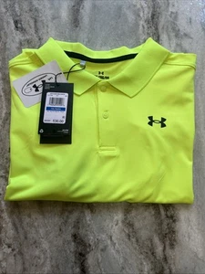 Under Armour Boys Short Sleeve Polo Shirt Size Youth XL (New) - Picture 1 of 6