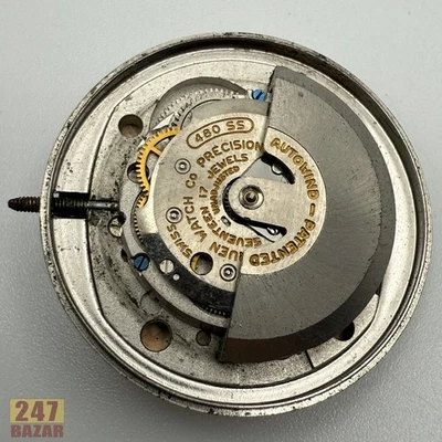 Gruen 480ss Autowind 17J Good Balance Not Good - Not Running AS IS Parts - Image 1 of 4