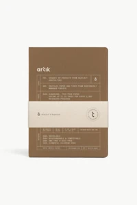Artik A5 Notebook in Hazelnut - Ruled - NEW - Picture 1 of 6