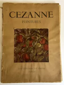 PAUL CEZANNE PEINTURES 1947 EDITIONS DU CHENE * PARIS PORTFOLIO OF 16 ART PRINTS - Imagen 1 de 12