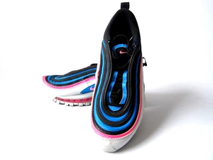 Zapato para correr Nike Air Max talla 4Y blanco/azul platino/rosa/negro 921522-012 - Imagen 1 de 14