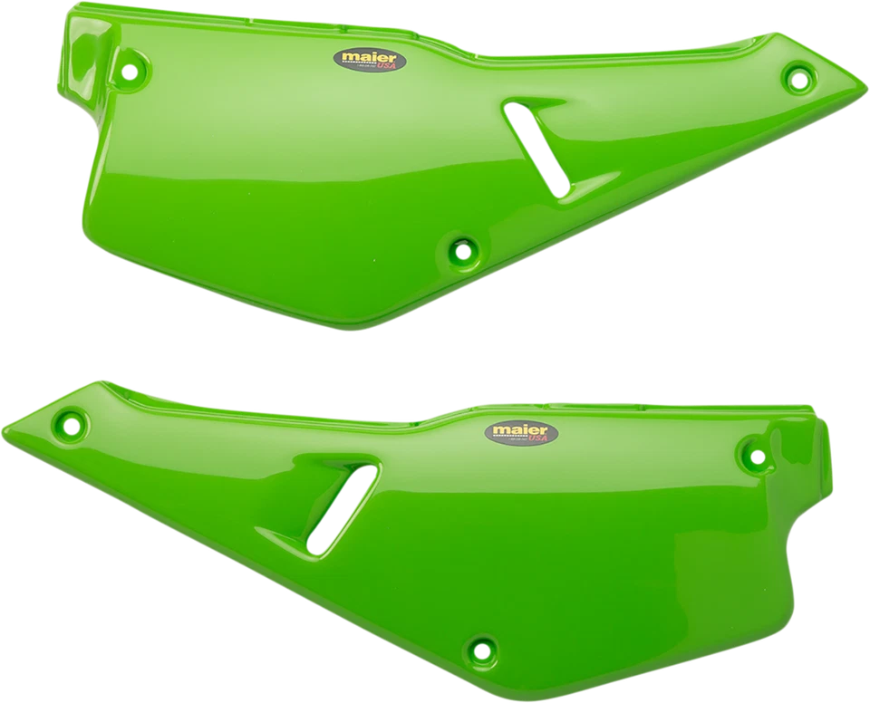 Maier Mfg Replacement Side Panels Green for 1987-2007 Kawasaki KLR 650 209103 — 第 1/1 张图片