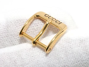 Correa de reloj de metal GUCCI 14 mm hebilla tono dorado SUIZA🇨🇭HECHA - Imagen 1 de 4